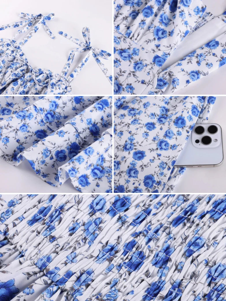 MIREILLE™ - Ditsy Floral Fitted Dress