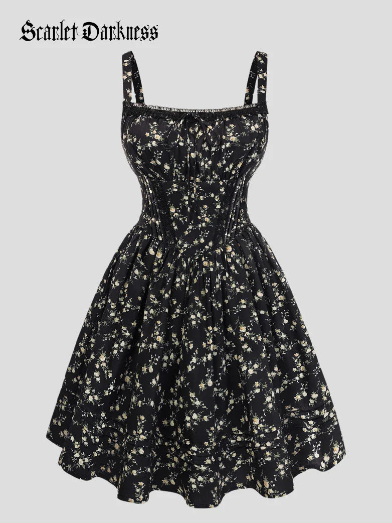 HORTENSE™ - Victorian Puffy Corset Sundress