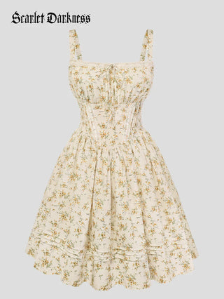HORTENSE™ - Victorian Puffy Corset Sundress