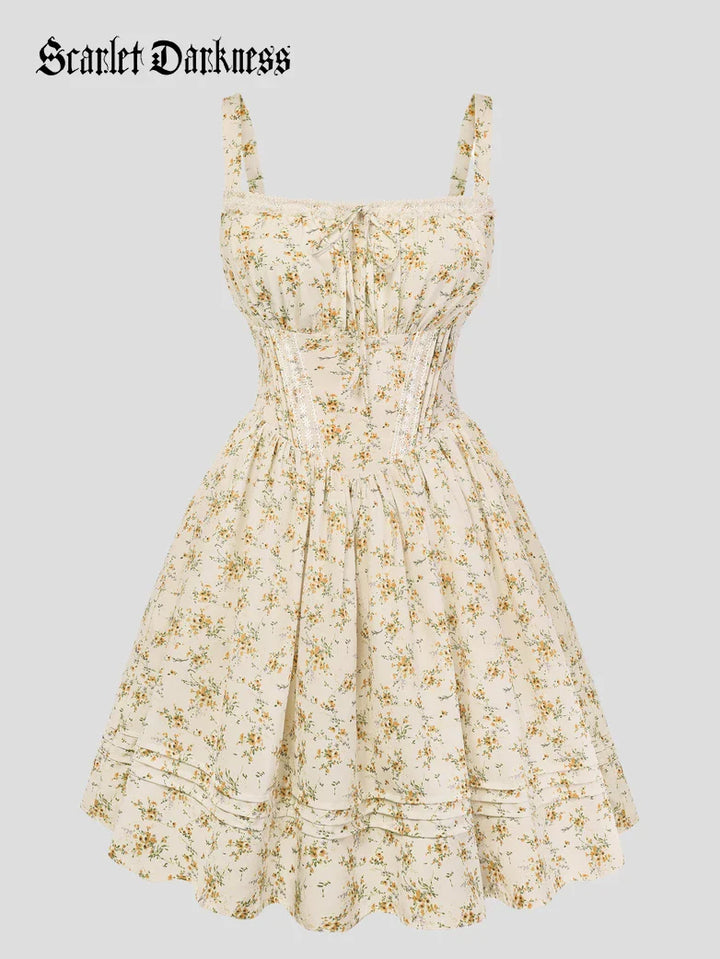 HORTENSE™ - Victorian Puffy Corset Sundress