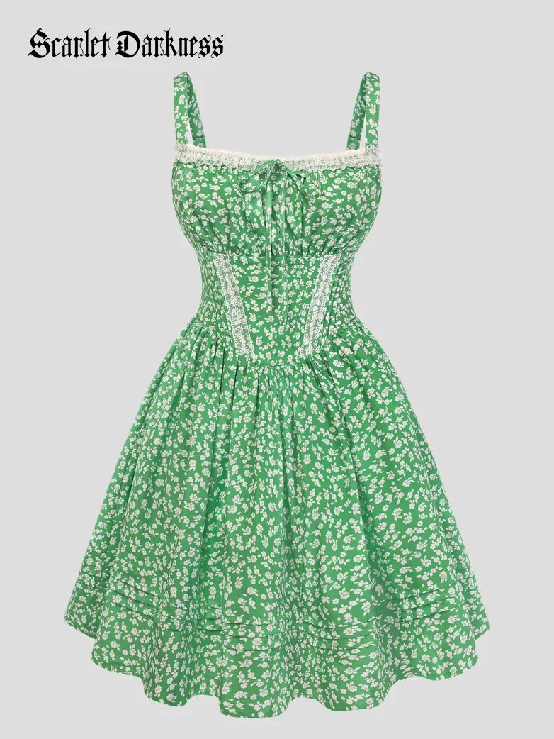 HORTENSE™ - Victorian Puffy Corset Sundress