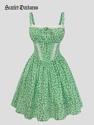 HORTENSE™ - Victorian Puffy Corset Sundress