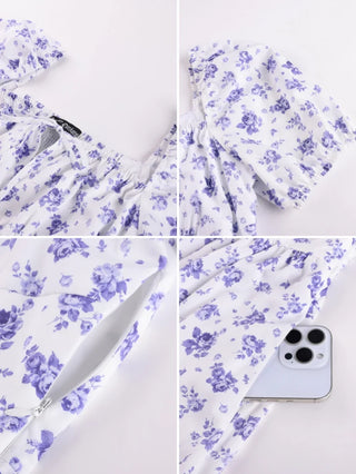 JOSETTE™ - Provence Slit Party Sundress