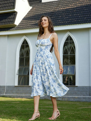 CLEMENTINE™ - Floral Milkmaid Sundress