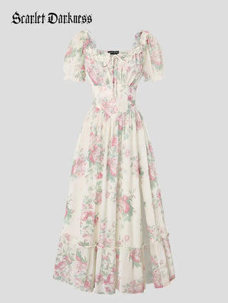 CLARISSE™ - Garden Tea Party Floral Dress
