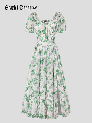 CLARISSE™ - Garden Tea Party Floral Dress