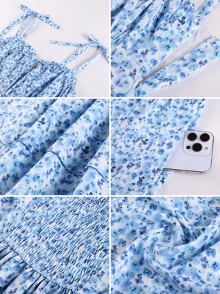 MIREILLE™ - Ditsy Floral Fitted Dress