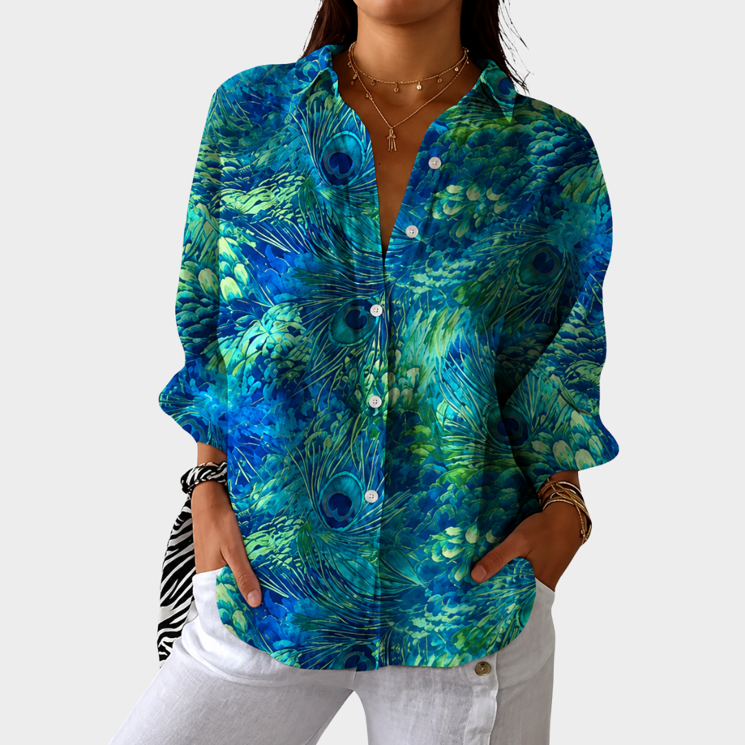 CELESTINE | Lightweight Colourful Blouse