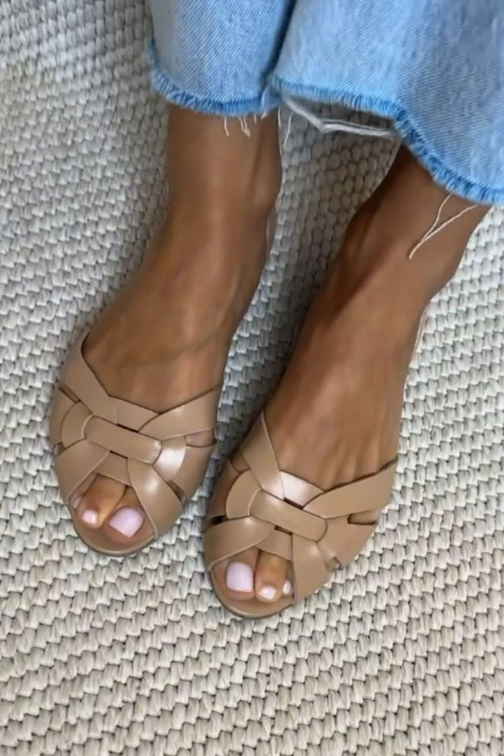 DEMETRIA™ - Woven Nature Sandals