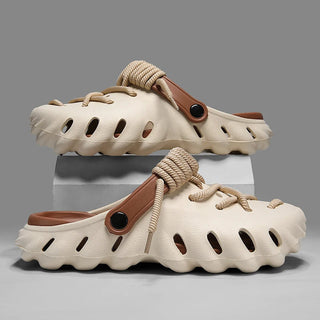 MAWENNA Ridge Laced Clogs