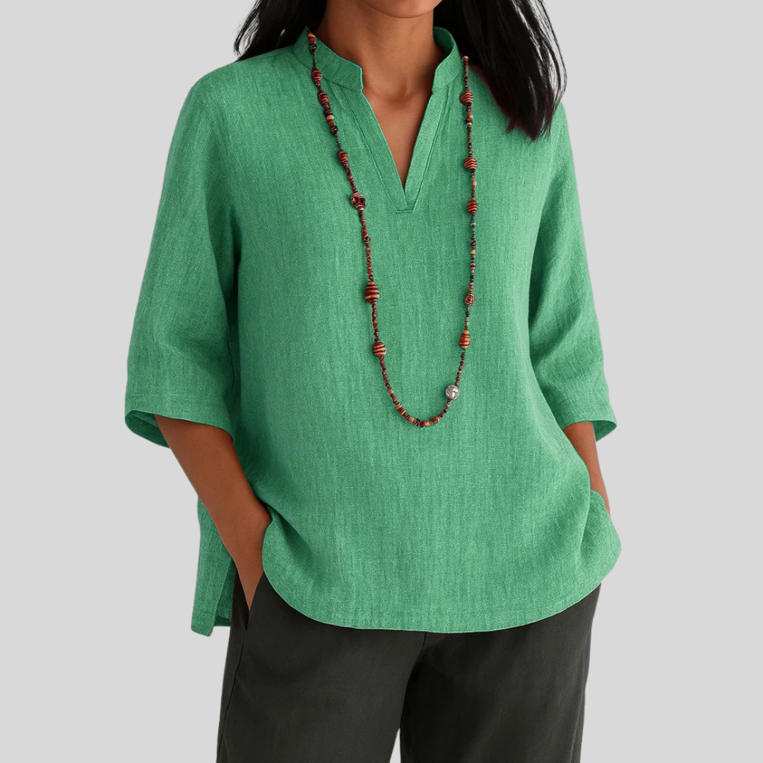 Winifred - Airy and Comfortable Summer Blouse