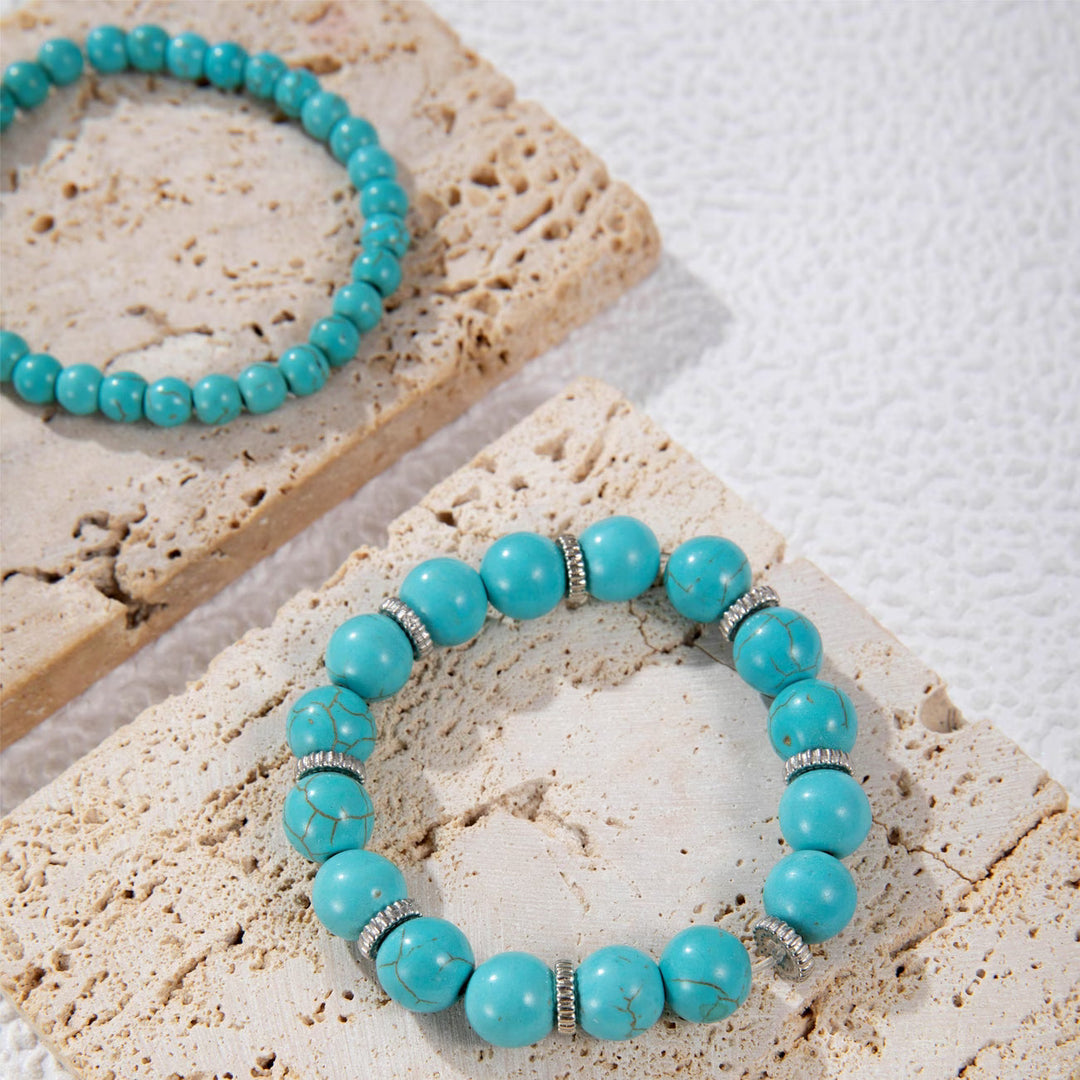LORRAINE - Turquoise Bracelet Set of 5