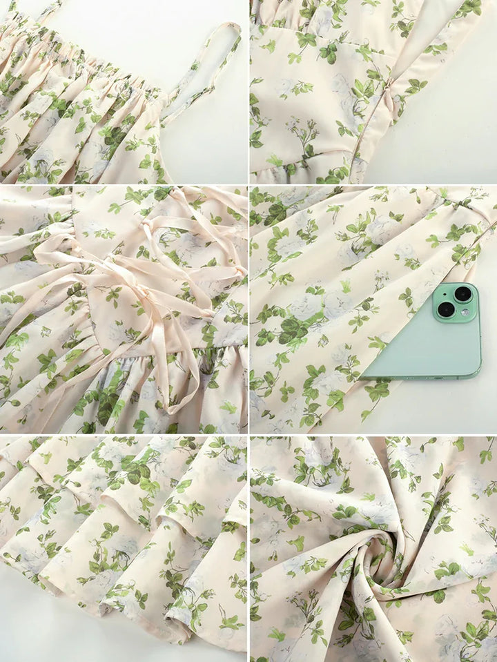 THERESE™ - Pastoral Milkmaid Dress