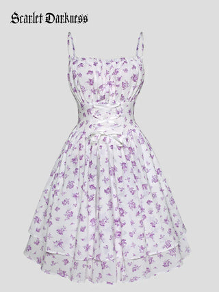 THERESE™ - Pastoral Milkmaid Dress
