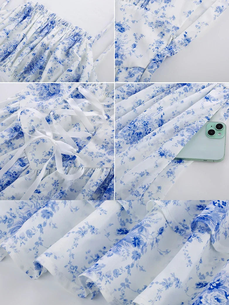 THERESE™ - Pastoral Milkmaid Dress