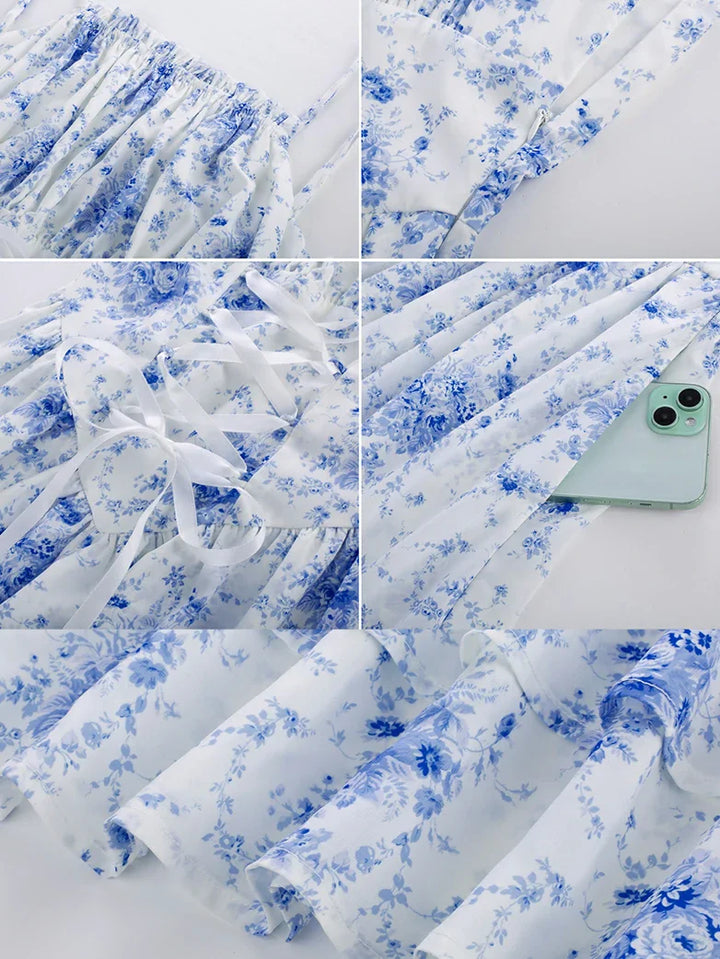 THERESE™ - Pastoral Milkmaid Dress