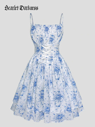 THERESE™ - Pastoral Milkmaid Dress
