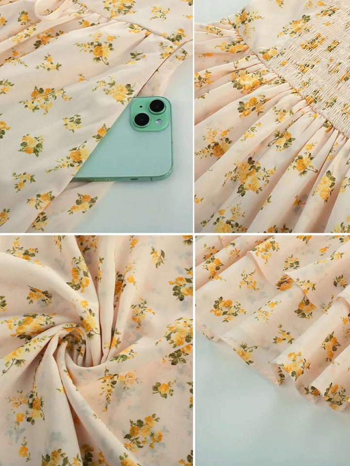 THERESE™ - Pastoral Milkmaid Dress