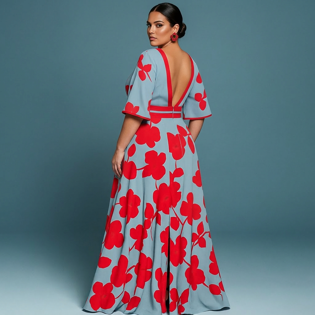 SIGNY™ - Elegant Viscose Dress