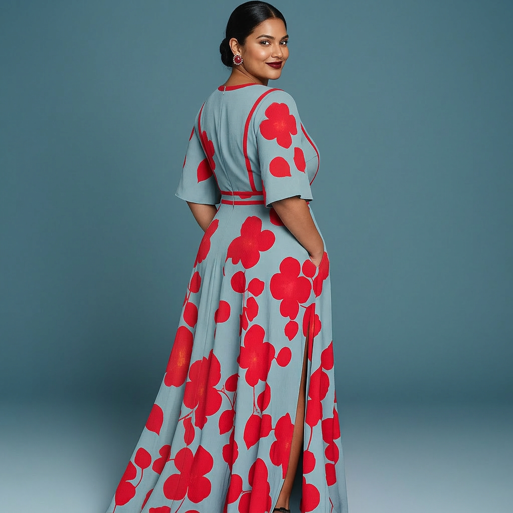 SIGNY™ - Elegant Viscose Dress