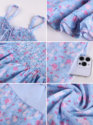 FABIENNE™ - Spring Tea Party Milkmaid Dress