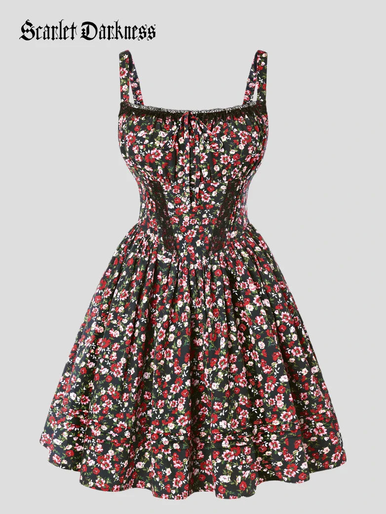 HORTENSE™ - Victorian Puffy Corset Sundress