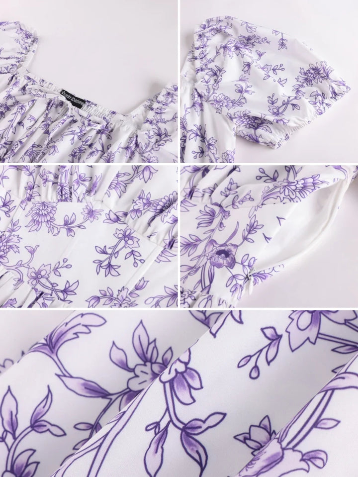 JOSETTE™ - Provence Slit Party Sundress