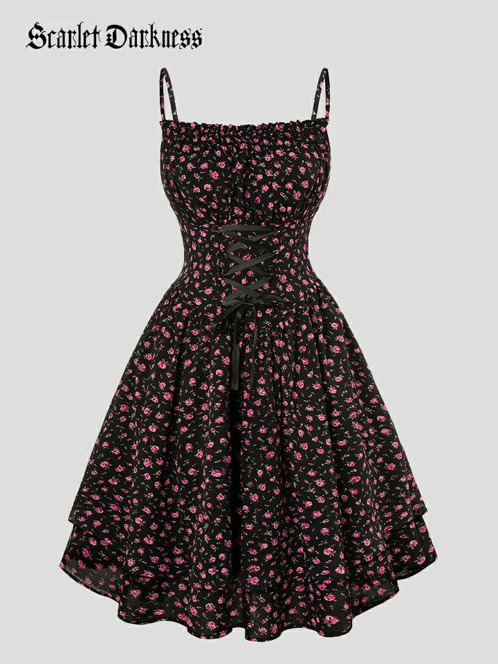 THERESE™ - Pastoral Milkmaid Dress