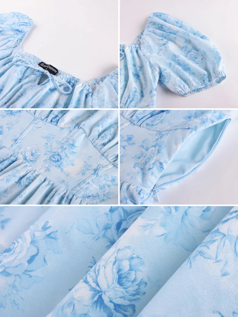 JOSETTE™ - Provence Slit Party Sundress
