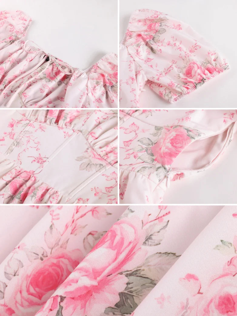 JOSETTE™ - Provence Slit Party Sundress