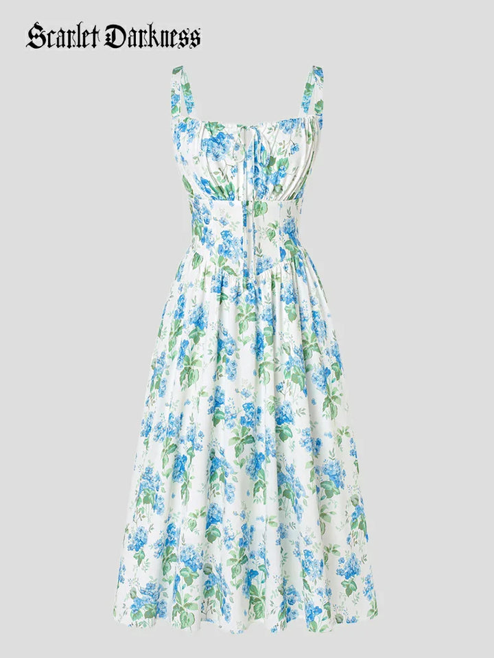 CLEMENTINE™ - Floral Milkmaid Sundress