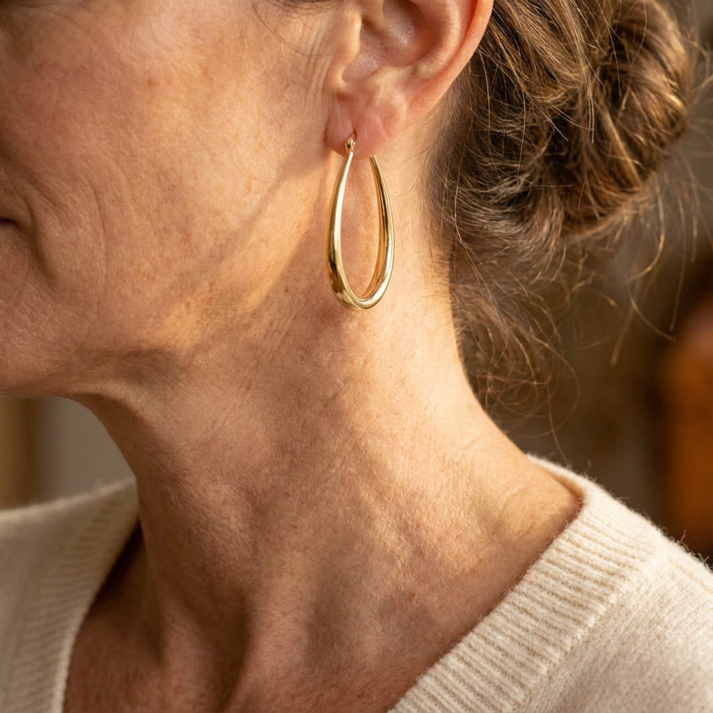 CLEMENCE - Vintage Gold Earrings