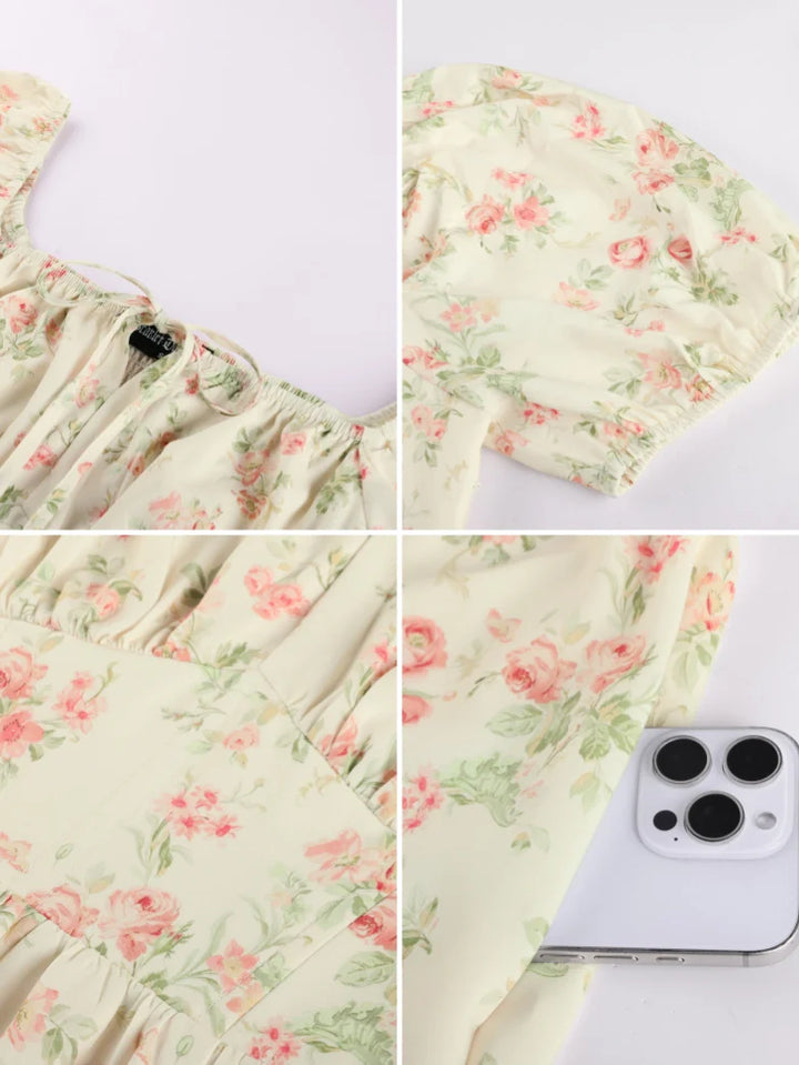 JOSETTE™ - Provence Slit Party Sundress