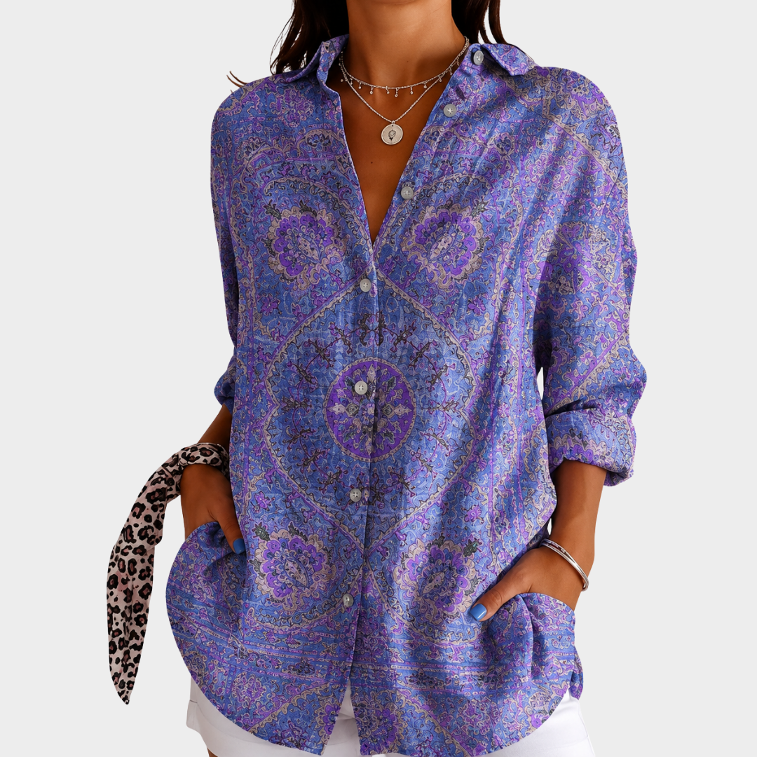 JOSEPHINE | Soft Printed Blouse