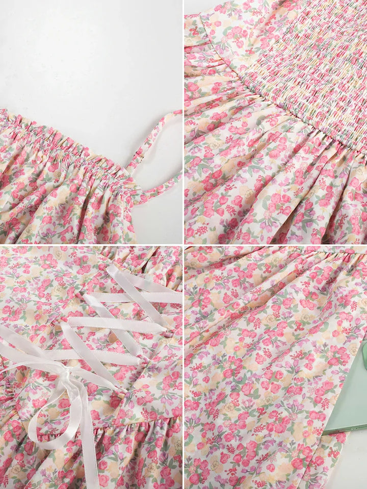 THERESE™ - Pastoral Milkmaid Dress