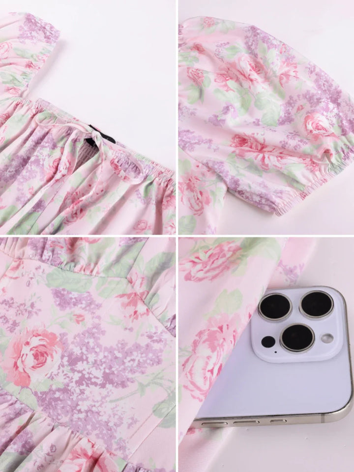 JOSETTE™ - Provence Slit Party Sundress