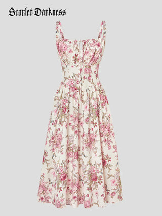 CLEMENTINE™ - Floral Milkmaid Sundress