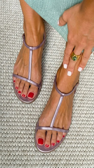 YSOLDE™ - Golden Sandals Spring
