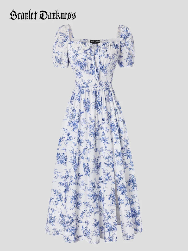 JOSETTE™ - Provence Slit Party Sundress