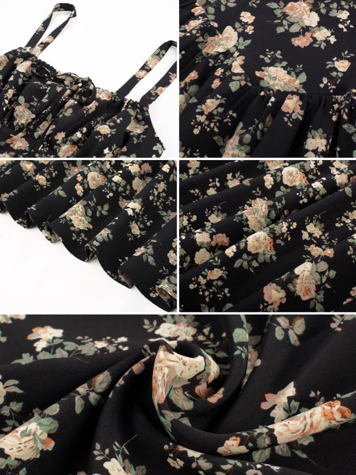 PERRINE™ - Summer Floral Milkmaid Dress