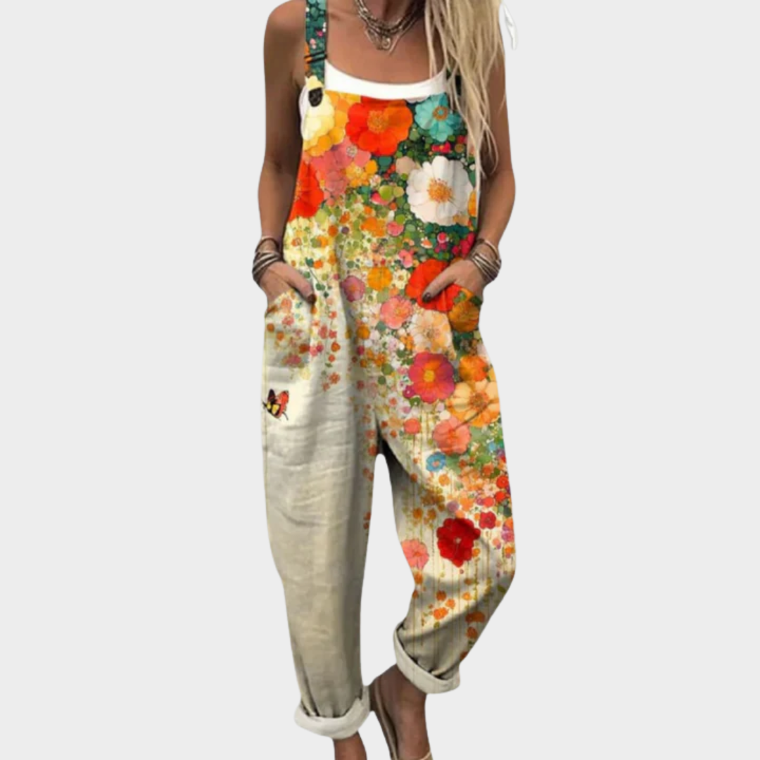 ORLAITH - Multicolor Print Overalls