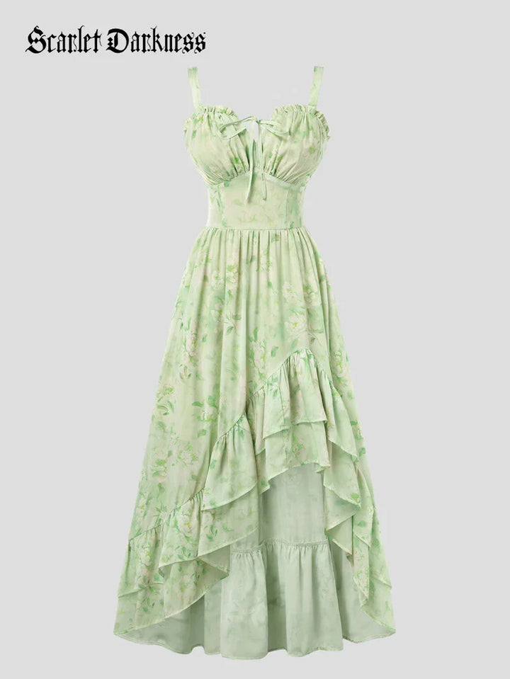 NADINE™ - Chiffon High-Low Wedding Guest Dress