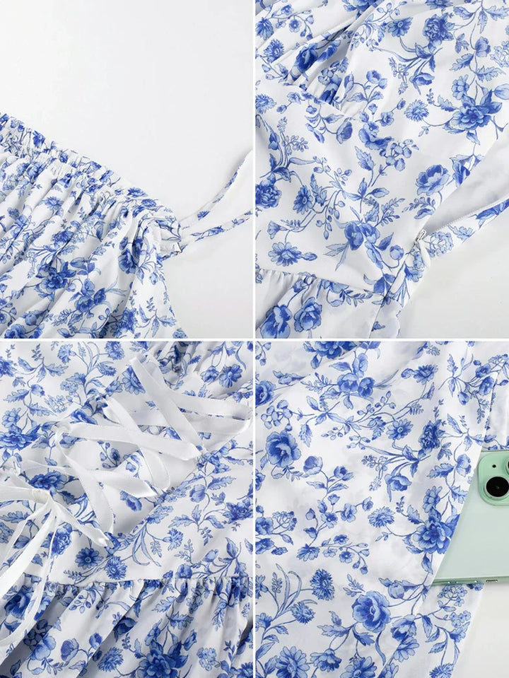 THERESE™ - Pastoral Milkmaid Dress