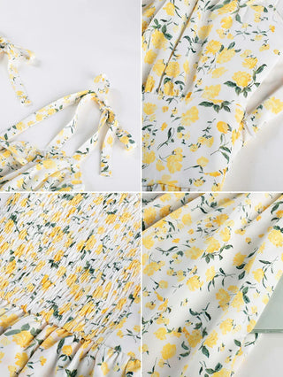 MIREILLE™ - Ditsy Floral Fitted Dress