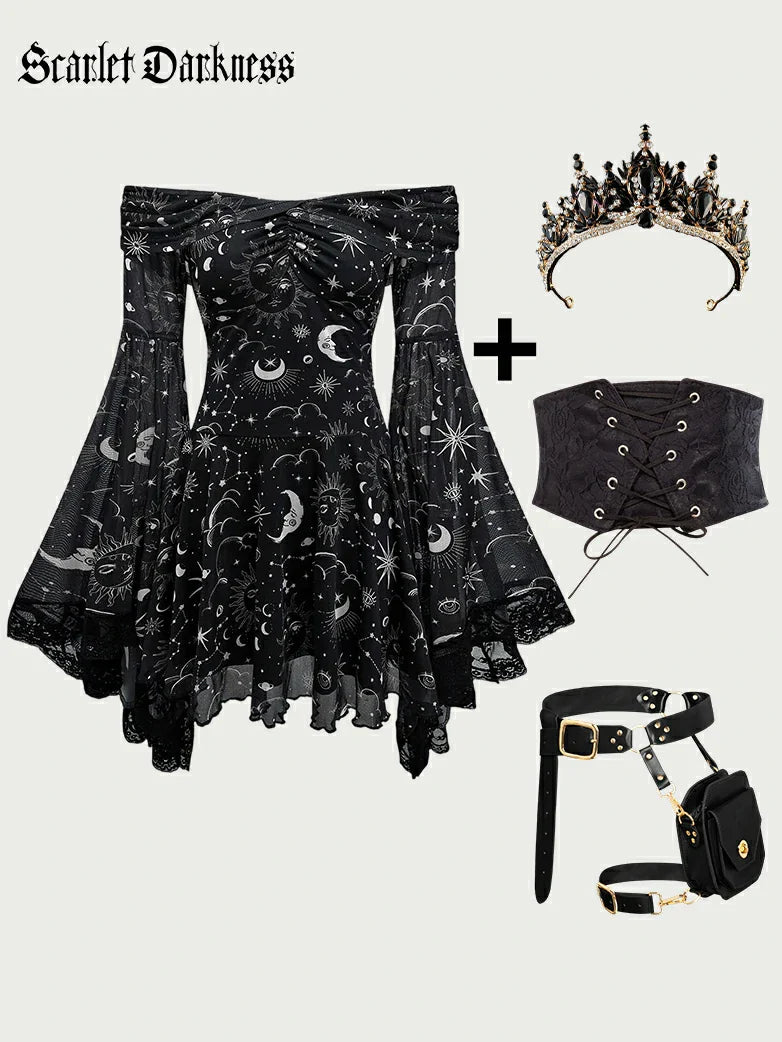 CECILE™ - Gothic Fantasy Hooded Gown