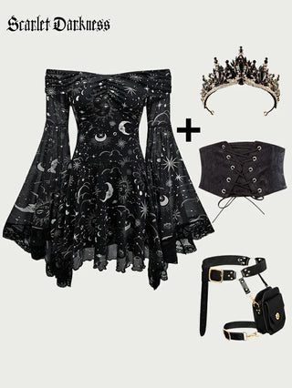 CECILE™ - Gothic Fantasy Hooded Gown