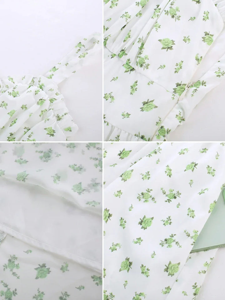 SOLANGE™ - Sweetheart Floral Wedding Dress