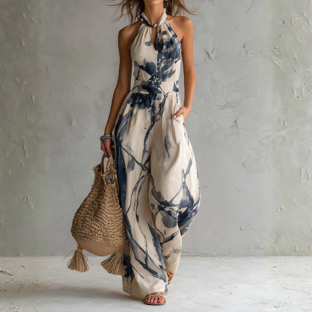 ORIETTA™ - Elegant Wide-Leg Jumpsuit