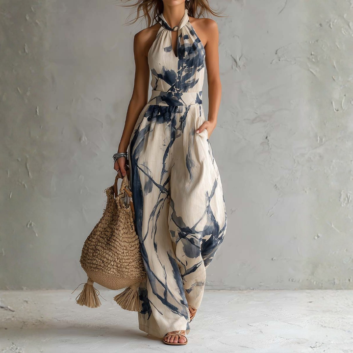 ORIETTA™ - Elegant Wide-Leg Jumpsuit