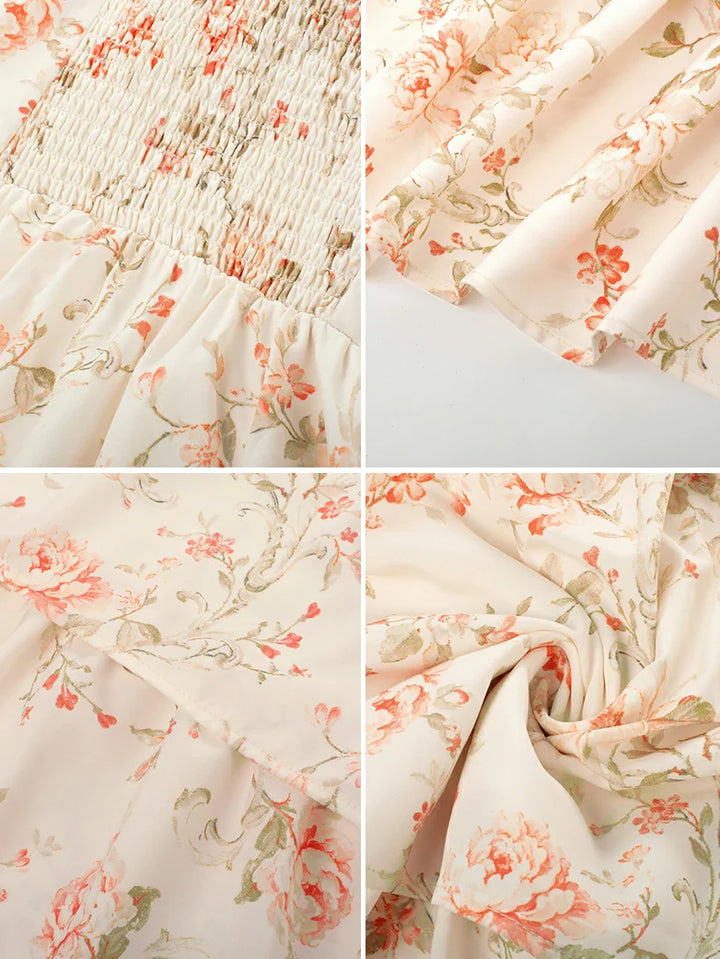 YVETTE™ - Summer Night Floral Wedding Dress